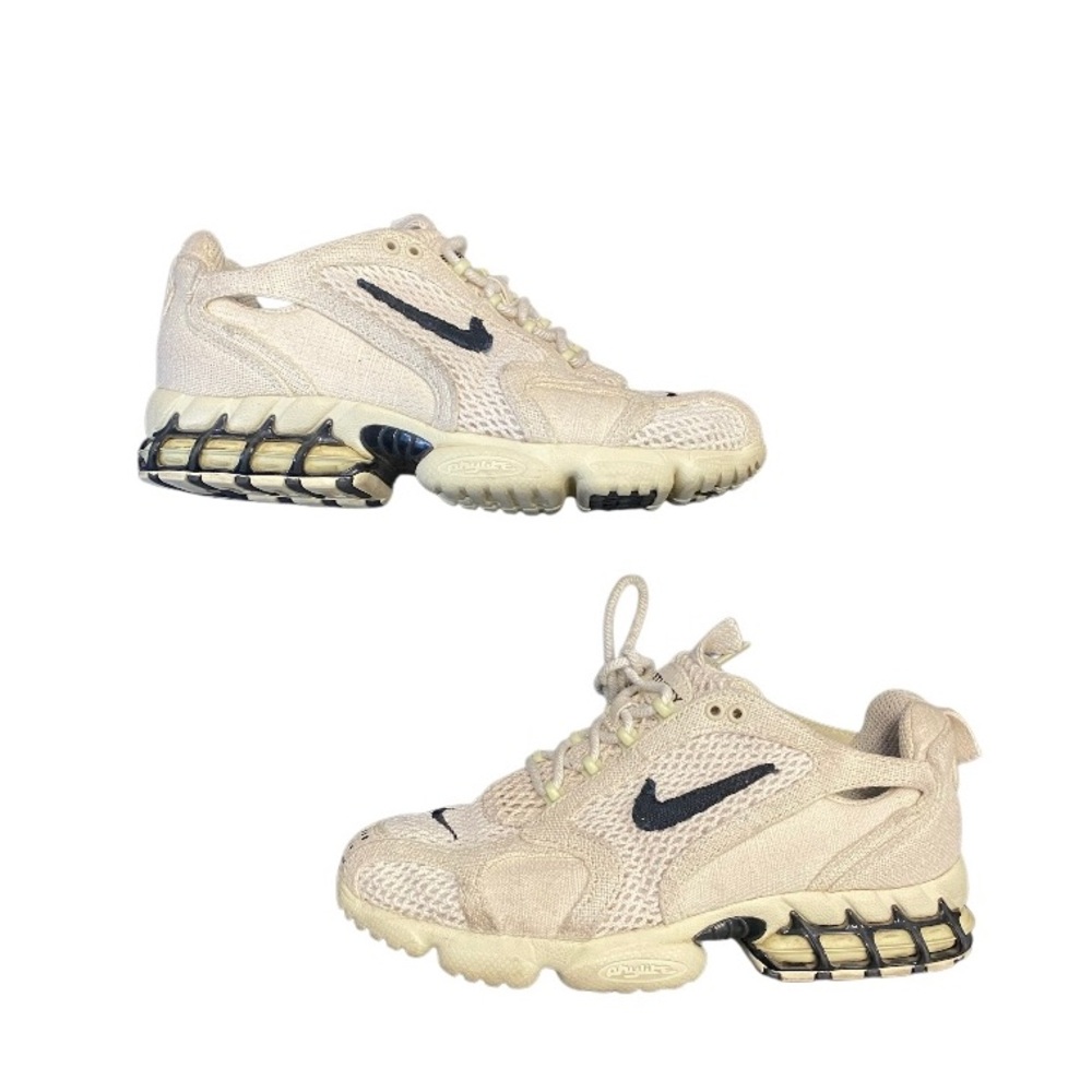 NIKE x STUSSY AIR ZOOM SPIRIDON CAGE 2 FOSSIL